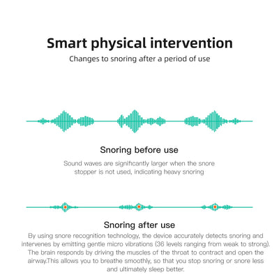 24 Hours Bluetooth Anti-snoring Device